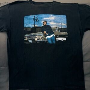 Ice Cube Graphic Black T Shirt Size L